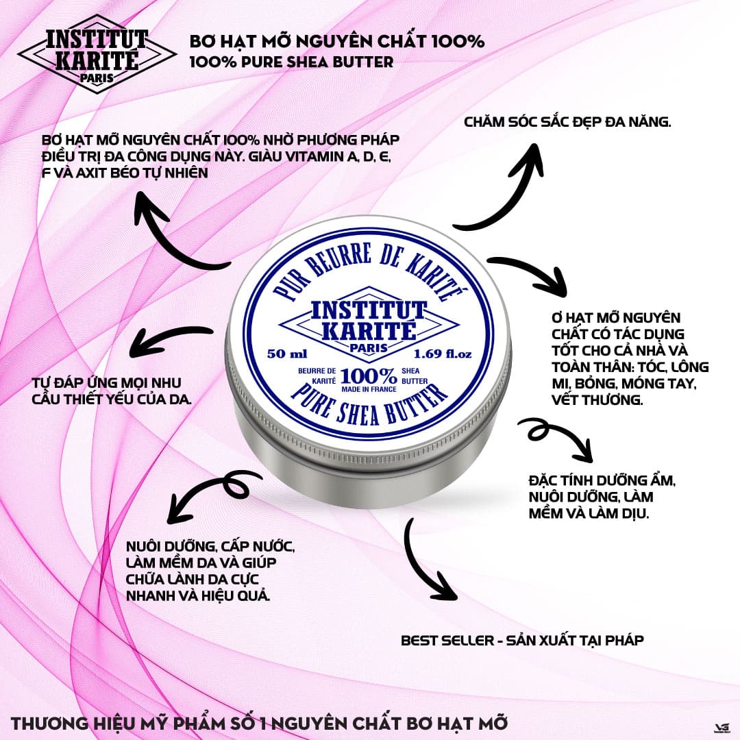 IKParis-Pure-Shea-Butter-Best Seller IKParis by Vimoximex Group Hotline 0868.547.982